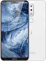 Best available price of Nokia 6-1 Plus Nokia X6 in Fiji