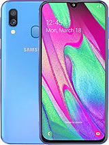Best available price of Samsung Galaxy A40 in Fiji